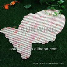 Cute Fish Shape Foam Pvc Bath Mat